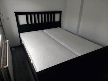 Ikea Bedframe 160x200 + Lattenbodems - afbeelding 2