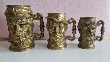 Toby Jug beker messing beschikbaar voor biedingen