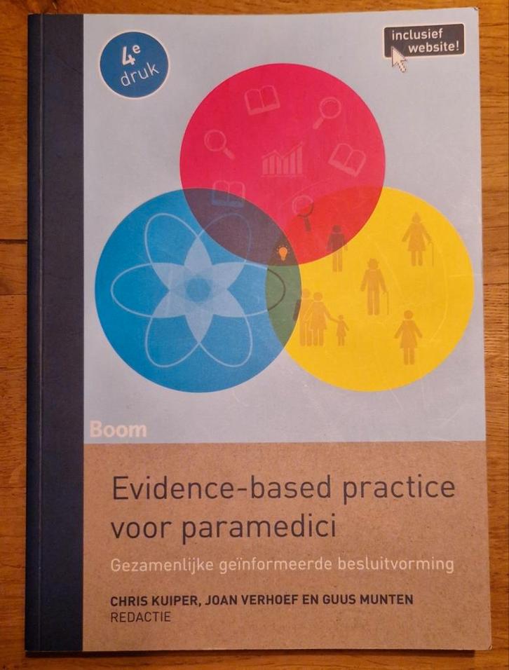 Evidence-based practice voor paramedici, Boeken, Studieboeken en Cursussen, Gelezen, HBO, Ophalen of Verzenden