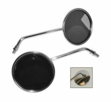 Chrome Universele Spiegelset m10 Chroom spiegels Sym Mio beschikbaar voor biedingen