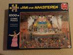 Jan van Haasteren - Eurovisie Songfestival - 1000 stukjes, Ophalen of Verzenden, 500 t/m 1500 stukjes, Zo goed als nieuw, Legpuzzel