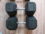 Dumbels 2x37,5 kg Hastings Hex., Zo goed als nieuw, Dumbbell, Ophalen