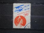 Nederland luchtpost LP 9B 12½ x12½ gebruikt ( V 819)..€ 0,10, Postzegels en Munten, Postzegels | Nederland, Verzenden