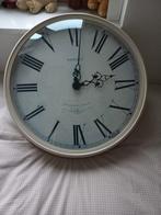 Wandklok type stationsklok, Huis en Inrichting, Ophalen, Zo goed als nieuw, Analoog, Wandklok