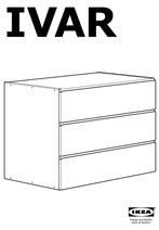 GEZOCHT IKEA Ivar ladekast, Ophalen, 50 tot 100 cm, Zo goed als nieuw, 3 of 4 laden