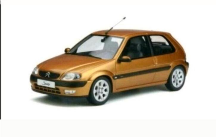 1:18 Citroën Saxo VTS uit 2000 Ottomobile NIEUW, Hobby en Vrije tijd, Modelauto's | 1:18, Nieuw, Auto, OttOMobile, Ophalen of Verzenden