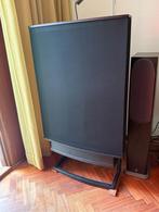 Quad ESL 63 elektrostaten met bijbehorende standaards, Gebruikt, 120 watt of meer, Front, Rear of Stereo speakers, Ophalen