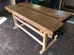 Hofmann en Hammer gmbh massief beukenhouten werkbank. Beuken, Ophalen, Gebruikt, 170 cm of meer, Bankschroef