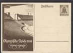Briefkaart Duitse Rijk, Olympische Spelen Berlijn 1936, Postzegels en Munten, Verzenden, Overige periodes, Postfris