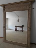 19e eeuwse imposante Mechelse hal/schoorsteenspiegel, Antiek en Kunst, Ophalen, Rechthoekig, 100 tot 150 cm, 150 tot 200 cm