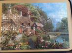 King puzzel Riverside Home in bloom 1000 stukjes., Antiek en Kunst, Ophalen of Verzenden