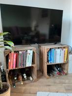 2 Multifunctionele Wijnkisten, Ophalen, Gebruikt