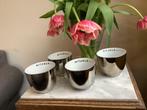 4 stuks Rituals theekommetjes zilver, Ophalen of Verzenden, Glas, Overige stijlen