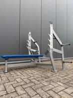 Hammer strength bench press, Ophalen, Gebruikt, Fitnessbank