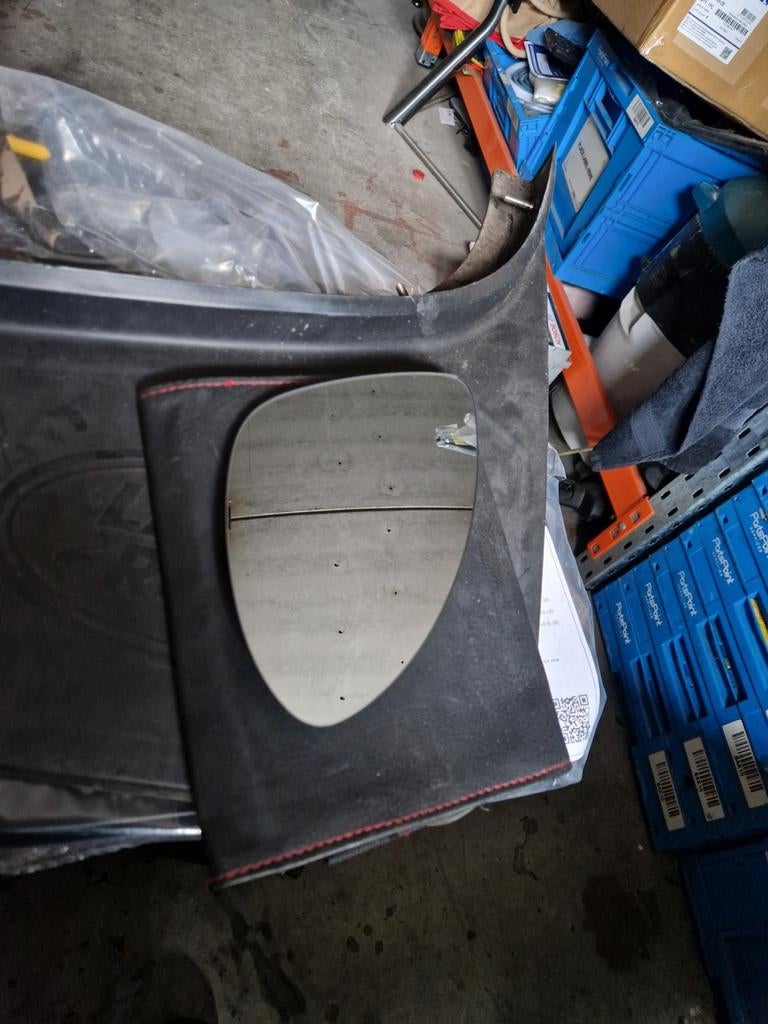 Rechts spiegelglas porsche cayenne origineel, Ophalen of Verzenden