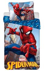 Spiderman Dekbedovertrek 140 x 200 cm - City Glider, Blauw, Dekbedovertrek, Nieuw, Ophalen of Verzenden