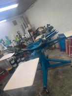 Zeefdruk carrousel m&r sidewinder 4/4, Ophalen