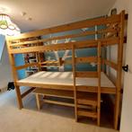 Lundia Hoogslaper Eenpersoons Bed met Bureau & Bank, Huis en Inrichting, Ophalen, Gebruikt, Eenpersoons, 200 cm