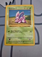 Shadowless Nidoran base set #55 (1), Ophalen of Verzenden, Zo goed als nieuw, Losse kaart