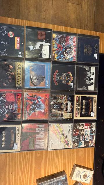CD’s Run DMC, Iron Maiden, Pearl Jam, U2, en meer beschikbaar voor biedingen