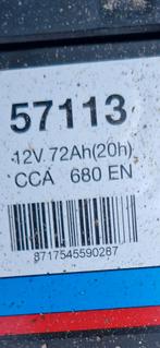 Accu peugeot 807 12 volt 72AH, Ophalen, Nieuw, Peugeot