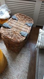 Grote rieten/rotan mand kist, Ophalen, Overige materialen, Minder dan 50 cm, Gebruikt