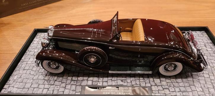 Minichamps 1936 Duesenberg SJN Convertible Coupe, Hobby en Vrije tijd, Modelauto's | 1:18, Nieuw, Auto, MiniChamps, Ophalen of Verzenden