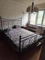 Tweepersoonsbed 210x168cm met lattenbodems - Ede, Ophalen, Tweepersoons, Metaal, 160 cm