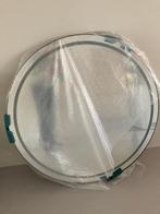 Ronde badkamer spiegel 110cm, Ophalen, 100 tot 150 cm, Overige typen, Zo goed als nieuw