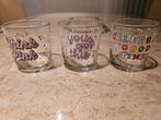 3 blond Amsterdam glazen, Ophalen of Verzenden, Nieuw, Frisdrankglas