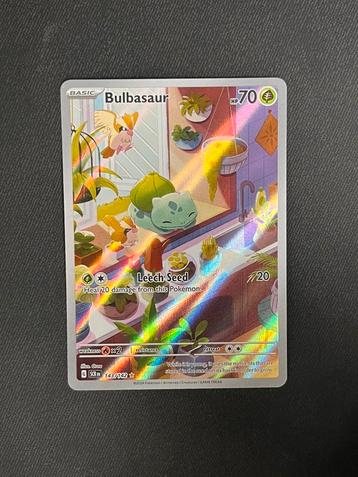 Pokémon | Bulbasaur 143/142 SCR beschikbaar voor biedingen