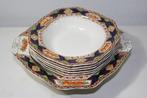 Antieke schalenset Alfred Meakin Royal Ivory Knowlesley, Ophalen