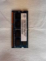 4Gb laptop geheugen DDR 3, Computers en Software, RAM geheugen, Verzenden, DDR3, Zo goed als nieuw, Laptop