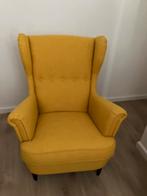 Fauteuil oker geel, Huis en Inrichting, Fauteuils, Ophalen, Zo goed als nieuw