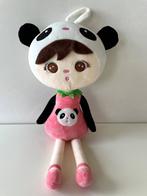 Knuffel, knuffelpop panda meisje 50 cm / MeToo doll, Overige typen, Ophalen of Verzenden, Zo goed als nieuw