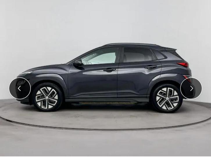 Hyundai Kona EV 204pk 2WD Aut. 2021 Zwart BTW auto medisch, Auto's, Hyundai, Particulier, Kona, Aangepast voor mindervaliden, ABS