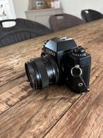 Contax Spiegelreflexcamera met Carl Zeiss lens, Ophalen, Gebruikt, Spiegelreflex, Overige Merken