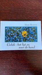 Hans Bouma - Geluk, het ligt zo voor de hand, Boeken, Ophalen of Verzenden, Zo goed als nieuw
