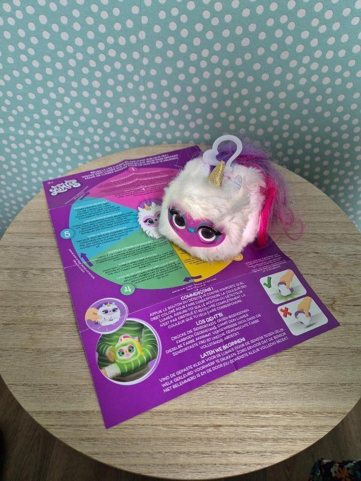 Interactief speelbeestje interactieve Pomsies Lumies, Kinderen en Baby's, Speelgoed | Knuffels en Pluche, Gebruikt, Overige typen