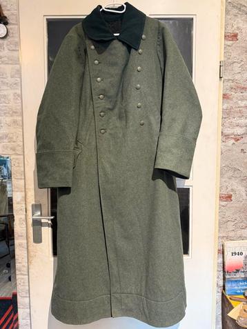 Duitse jas M36 greatcoat/mantel (winter) ‘wachtmantel’ ww2 beschikbaar voor biedingen