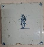 Wandtegel oud jager, Ophalen