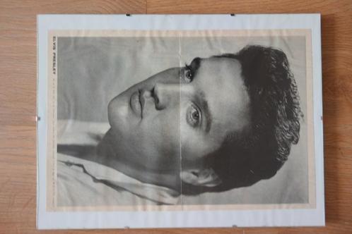 Afbeelding Elvis Presley popblad, Verzamelen, Muziek, Artiesten en Beroemdheden, Zo goed als nieuw, Foto of Kaart, Ophalen of Verzenden
