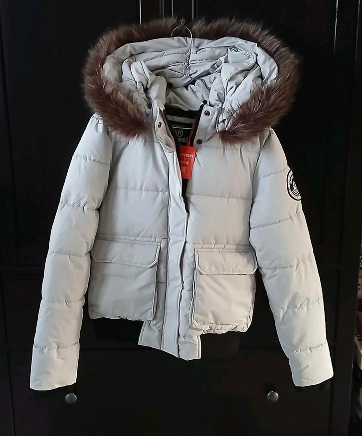 Nieuw mt 40 superdry everest ella bomber winterjas dames jas, Kleding | Dames, Jassen | Winter, Nieuw, Maat 38/40 (M), Zwart, Ophalen of Verzenden