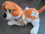 Nieuw grote pluche hond met kaartje, Kinderen en Baby's, Speelgoed | Knuffels en Pluche, Ophalen of Verzenden, Nieuw, Hond