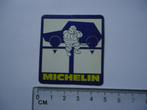 sticker Michelin bibendum vintage auto bandenspanning retro, Verzamelen, Stickers, Overige typen, Zo goed als nieuw, Verzenden