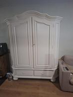 Mooie witte kast met deuren en lades, Gebruikt, 100 tot 150 cm, Ophalen of Verzenden, 150 tot 200 cm