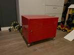 Ikea PS Locker Rood met Wieltjes en Sleutel, Huis en Inrichting, Kasten | Lockerkasten, Ophalen of Verzenden, Gebruikt