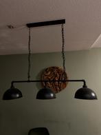 Hanglamp zwart metaal, Huis en Inrichting, Lampen | Hanglampen, Metaal, Zo goed als nieuw, Ophalen