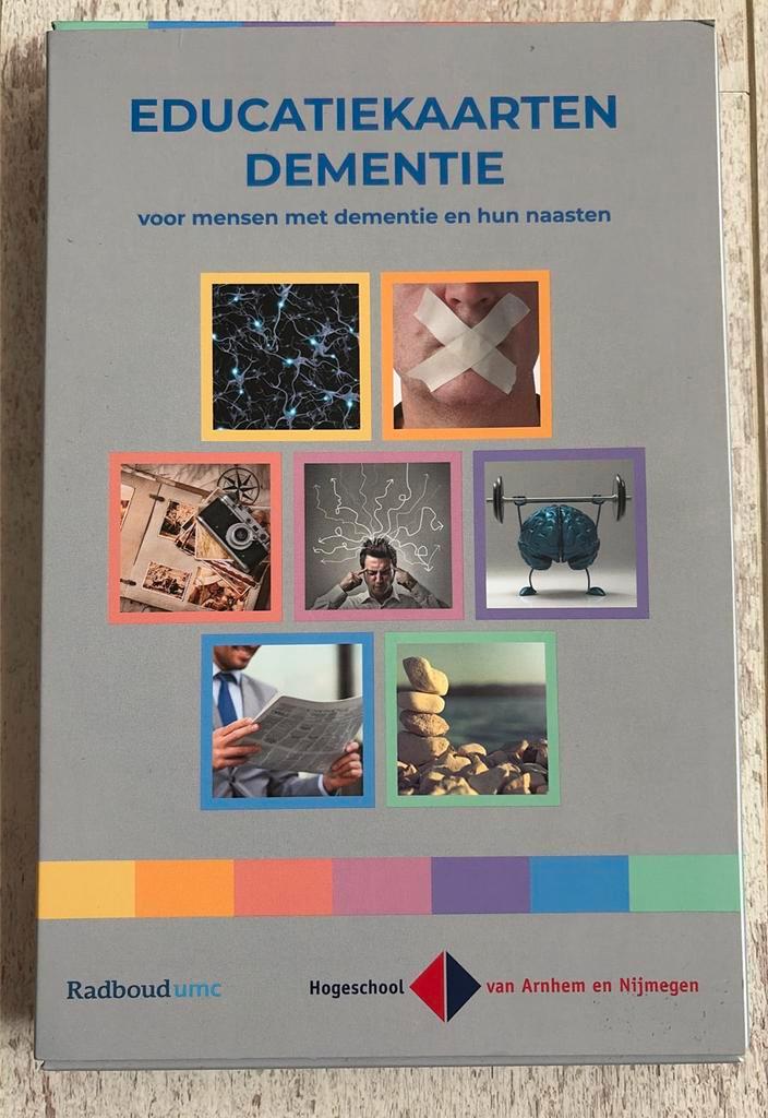 Educatiekaarten Dementie, Diversen, Verpleegmiddelen, Ophalen of Verzenden