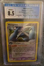 CGC 8,5 Metagross 11/101 review holo, Hobby en Vrije tijd, Verzamelkaartspellen | Pokémon, Ophalen of Verzenden, Zo goed als nieuw